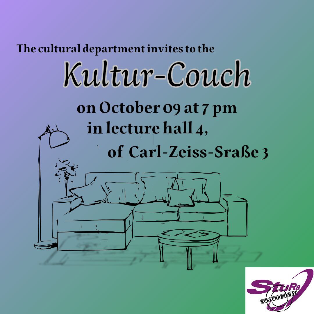 Flyer Kultur Couch